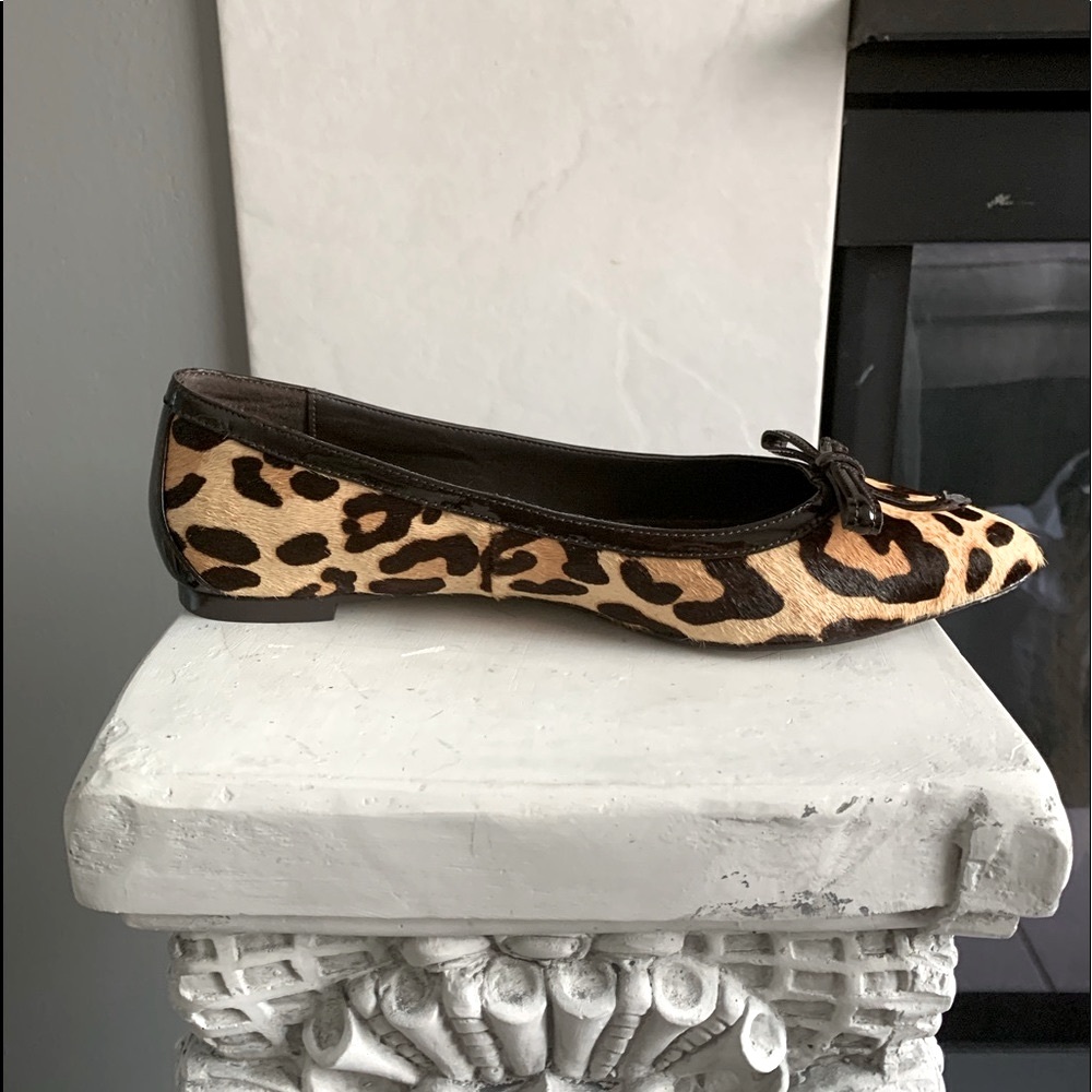 EUC Donald J Pliner leopard print flats.Sz.8.5 - Picture 4 of 9
